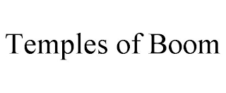 TEMPLES OF BOOM