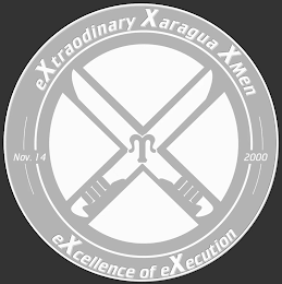 EXTRAORDINARY XARAGUA X-MEN EXCELLENCE OF EXECUTION NOV 14 2000 X