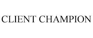 CLIENT CHAMPION