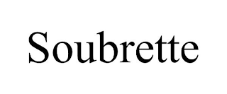 SOUBRETTE