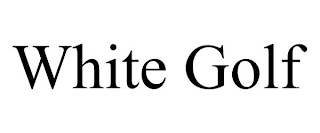 WHITE GOLF