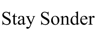 STAY SONDER