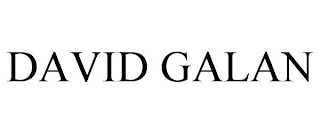 DAVID GALAN