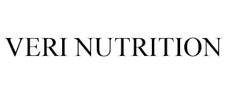 VERI NUTRITION