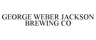 GEORGE WEBER JACKSON BREWING CO