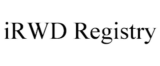 IRWD REGISTRY