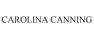 CAROLINA CANNING