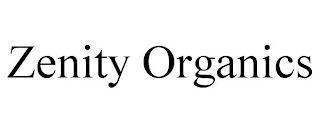 ZENITY ORGANICS