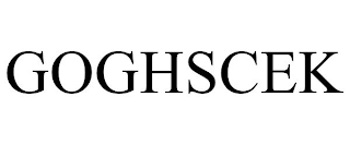 GOGHSCEK