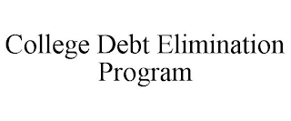 COLLEGE DEBT ELIMINATION PROGRAM