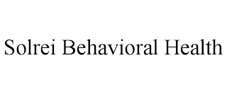 SOLREI BEHAVIORAL HEALTH