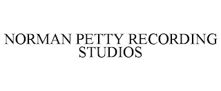 NORMAN PETTY RECORDING STUDIOS