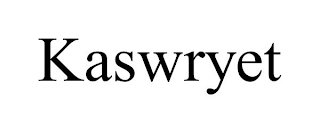 KASWRYET