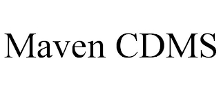 MAVEN CDMS