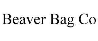 BEAVER BAG CO