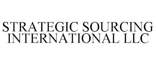 STRATEGIC SOURCING INTERNATIONAL LLC