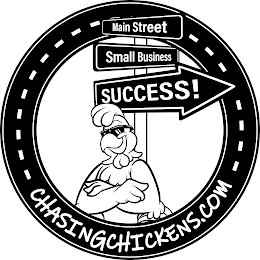 MAIN STREET SMALL BUSINESS SUCCESS! CHASINGCHICKENS.COM