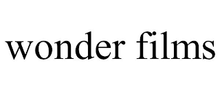 WONDER FILMS
