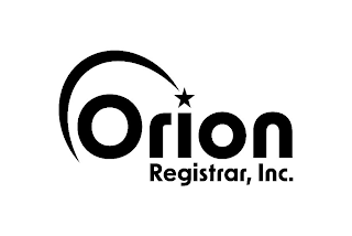 ORION REGISTRAR, INC.