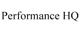 PERFORMANCE HQ