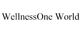 WELLNESSONE WORLD