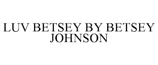 LUV BETSEY BY BETSEY JOHNSON