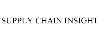 SUPPLY CHAIN INSIGHT