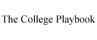 THE COLLEGE PLAYBOOK