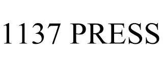 1137 PRESS