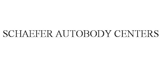 SCHAEFER AUTOBODY CENTERS