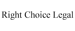 RIGHT CHOICE LEGAL