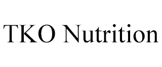 TKO NUTRITION