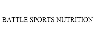 BATTLE SPORTS NUTRITION