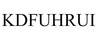 KDFUHRUI