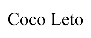 COCO LETO