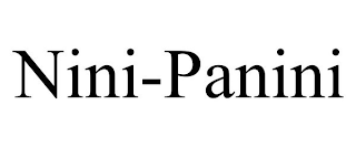 NINI-PANINI