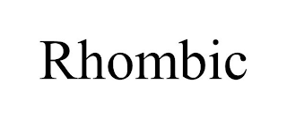 RHOMBIC