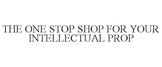 THE ONE STOP SHOP FOR YOUR INTELLECTUAL PROP