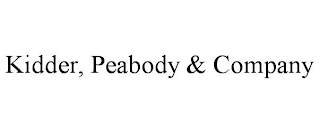 KIDDER, PEABODY & COMPANY