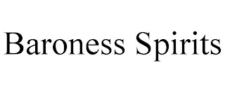 BARONESS SPIRITS