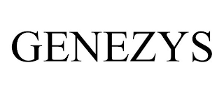 GENEZYS