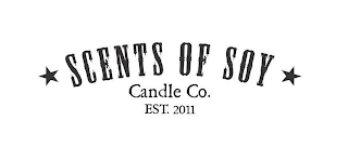 SCENTS OF SOY CANDLE CO. EST 2011