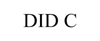 DID C