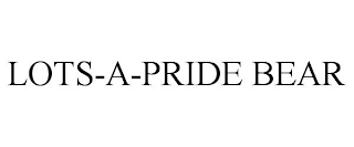 LOTS-A-PRIDE BEAR
