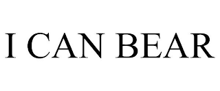 I CAN BEAR