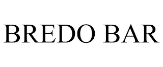 BREDO BAR