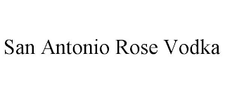 SAN ANTONIO ROSE VODKA