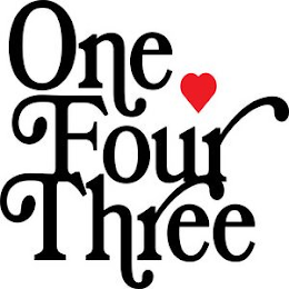 ONE FOUR THREE