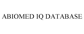 ABIOMED IQ DATABASE