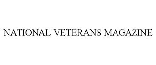 NATIONAL VETERANS MAGAZINE